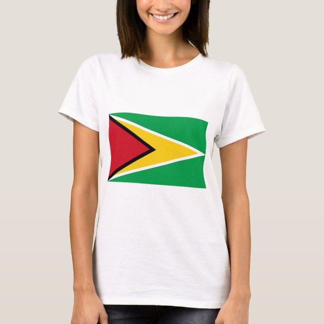 Camiseta Sinalizador da Guiana (Frente)