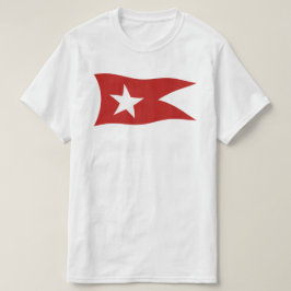 Camiseta Sinalizador da Linha White Star Titanic com Estrel