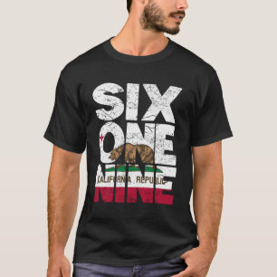 Camiseta Sinalizador da República da Califórnia - Código de