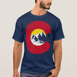 Camiseta Sinalizador das Montanhas do Colorado
