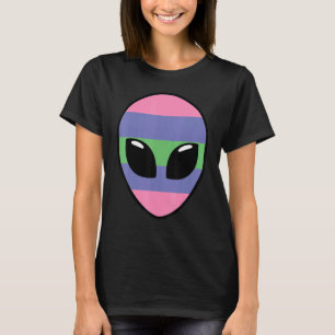 Camiseta Sinalizador de Alienígena do Sinalizador do Ordena