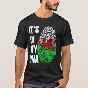 Camiseta Sinalizador de Biometria de DNA Impressão Digital