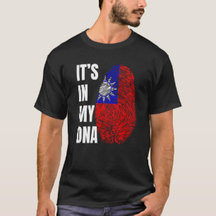 Camiseta Sinalizador de Biometria de DNA Impressão Digital