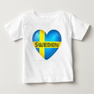 Camiseta Sinalizador de Coração de suecia