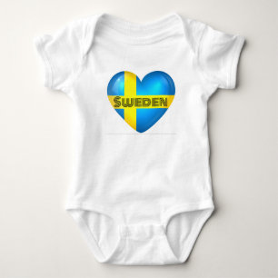 Camiseta Sinalizador de Coração de suecia