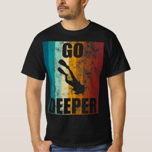 Camiseta Sinalizador de Desativação Mais Profunda Do Disco 