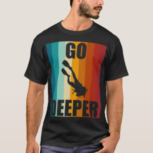 Camiseta Sinalizador de Desativação Mais Profunda Do Disco