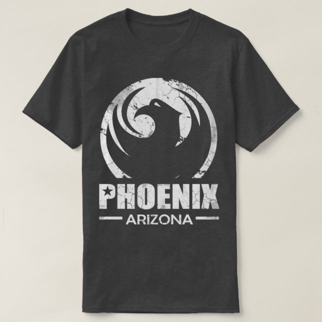 Camiseta Sinalizador de Desvanecimento da Arizona Phoenix (Frente do Design)