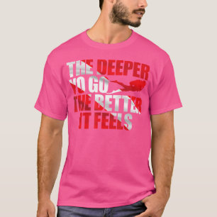 Camiseta Sinalizador de Disco de Mergulho Scuba