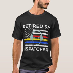 Camiseta Sinalizador de Dispatcher 911 Aposentado