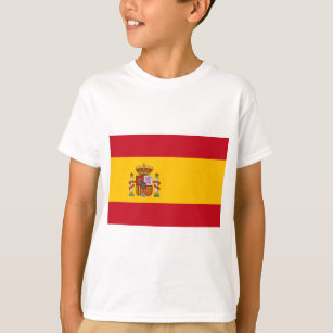 Camiseta sinalizador de espanha