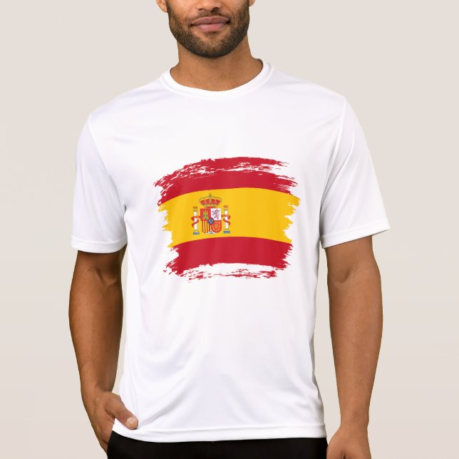 Camiseta sinalizador de espanha (Frente)