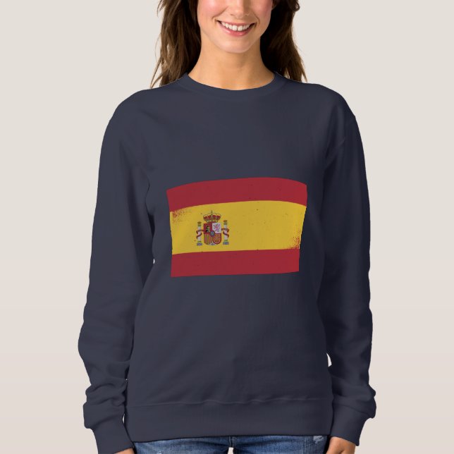 Camiseta Sinalizador de espanha (Frente)