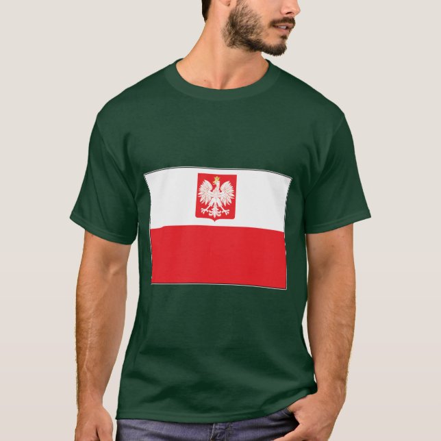 Camiseta Sinalizador de Falcão Polonês (Frente)