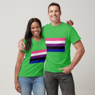 Camiseta Sinalizador de Fluido de Gênero