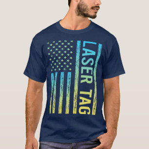 Camiseta Sinalizador de gradiente 02 Laser Tag