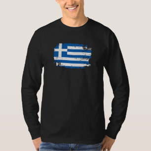 Camiseta Sinalizador de grécia