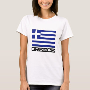 Camiseta Sinalizador de grécia