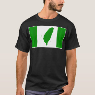 Camiseta Sinalizador de Independência de Taiwan