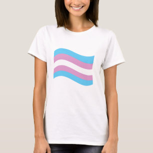 Camiseta Sinalizador de Onda de Prioridade Trans