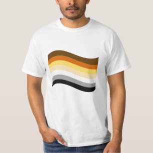 Camiseta Sinalizador de Onda do Orgulho Urso