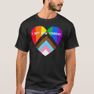 Camiseta Sinalizador de Oração do Orgulho de Progresso Eu A