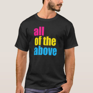 Camiseta Sinalizador De Parada Do Orgulho Lgbt Pansexual Ac