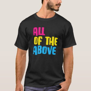 Camiseta Sinalizador De Parada Do Orgulho Lgbt Pansexual Ac
