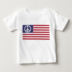 Camiseta Sinalizador de Paz dos Estados Unidos