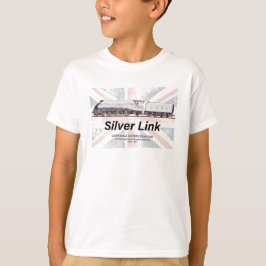 Camiseta Sinalizador de perfil de locomotiva LNER de Link P