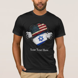 Camiseta Sinalizador de Revelação de Duas Mãos Personalizad