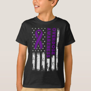 Camiseta Sinalizador de Sensibilização de Sobredosagem Víci