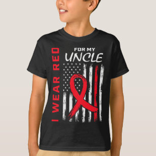 Camiseta Sinalizador de Sensibilização do Tio Vermelho da D