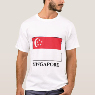 Camiseta Sinalizador de Singapura