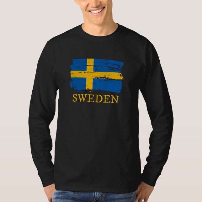 Camiseta Sinalizador de suecia (Frente)