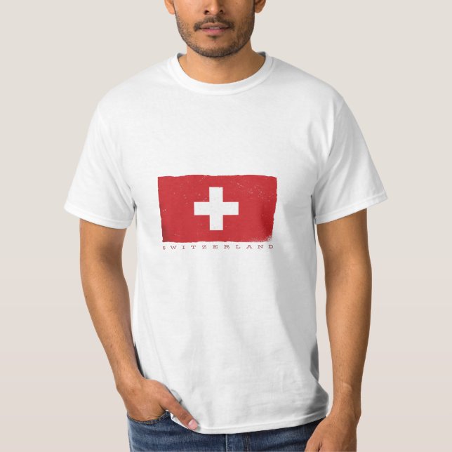 Camiseta Sinalizador de suiça (Frente)