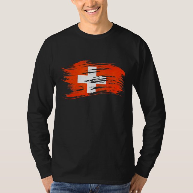 Camiseta Sinalizador de suiça (Frente)