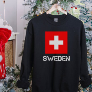 Camiseta Sinalizador de suiça ou Suecia? Não é a mesma cois