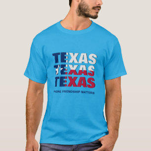 Camiseta SINALIZADOR DE TEXAS Personalizado Patriótico