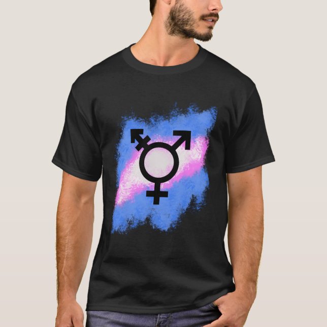 Camiseta Sinalizador de Transgênero de Apresentação (Frente)