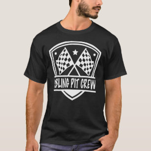Camiseta Sinalizador De Via De Tripulação Irmão Irmã Ra