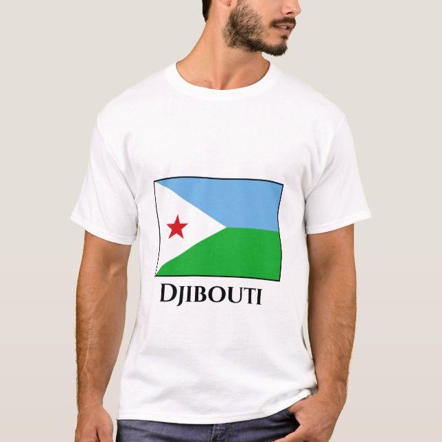Camiseta Sinalizador Djibouti (Frente)