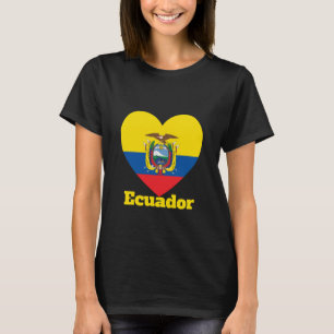 Camiseta Sinalizador do Coração Equador
