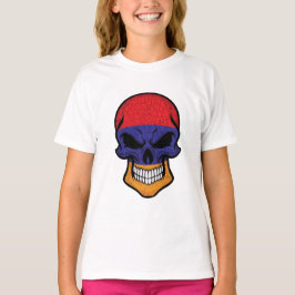Camiseta Sinalizador do crânio de sorriso na Armênia