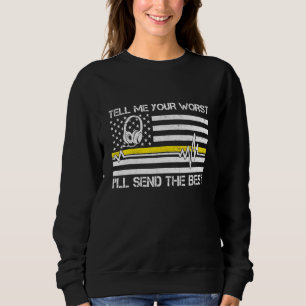 Camiseta Sinalizador Do Dispatcher 911 Diga-Me Que O Seu Pi