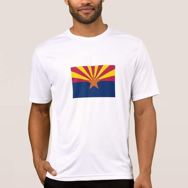Camiseta Sinalizador do Estado da arizona (Frente)
