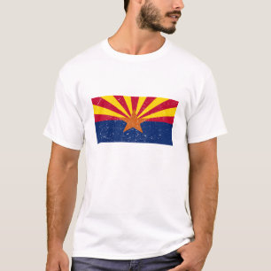 Camiseta Sinalizador do Estado da arizona - Sinalizador de