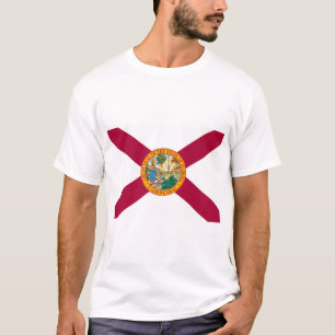 Camiseta Sinalizador do Estado da Flórida