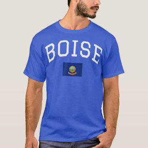 Camiseta Sinalizador do Estado de Idaho do Texto legal