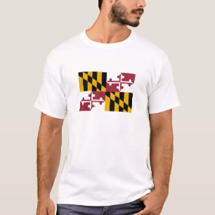 Camiseta Sinalizador do Estado de Maryland